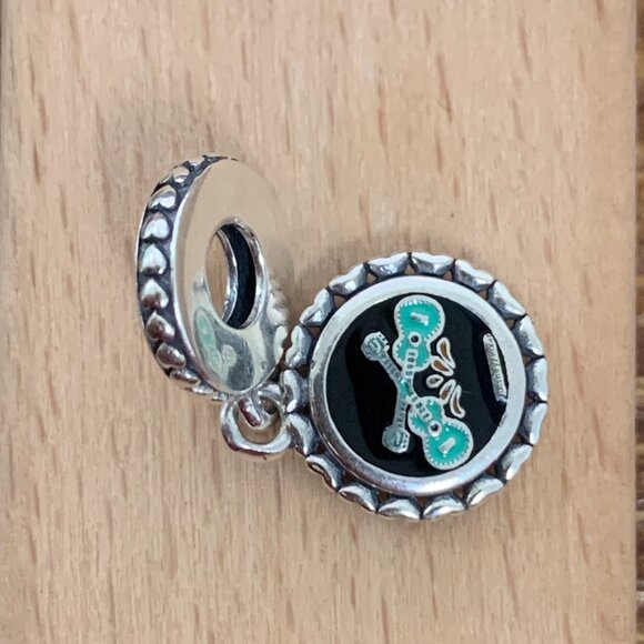 Pandora Disney Coco Two Sided Dangle Charm Pendant, S925 Silver Bracelets - Picture 3 of 4